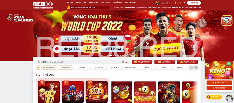 Khi tham gia cá cược tại Red88 người chơi sẽ có cơ hội nhận điểm RP