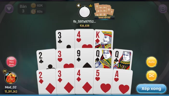 Cách chia bài mậu binh hiệu quả